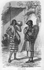 African People Black And White Image